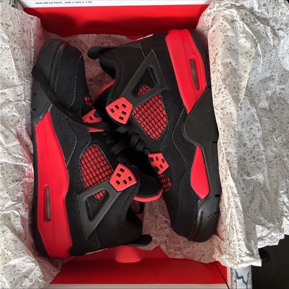Jordan 4s (Red Thunders) - Picture 3 of 3